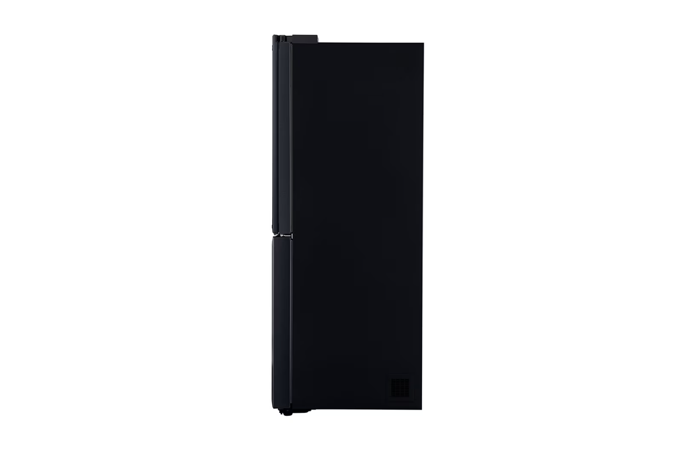 LG GFV570MBL 508L Slim French Door Fridge InstaView Matte Black Freezer