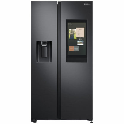 Samsung SRS656MBFH4 616L Family Hub Side By Side Non-Plumbed Refrigerator