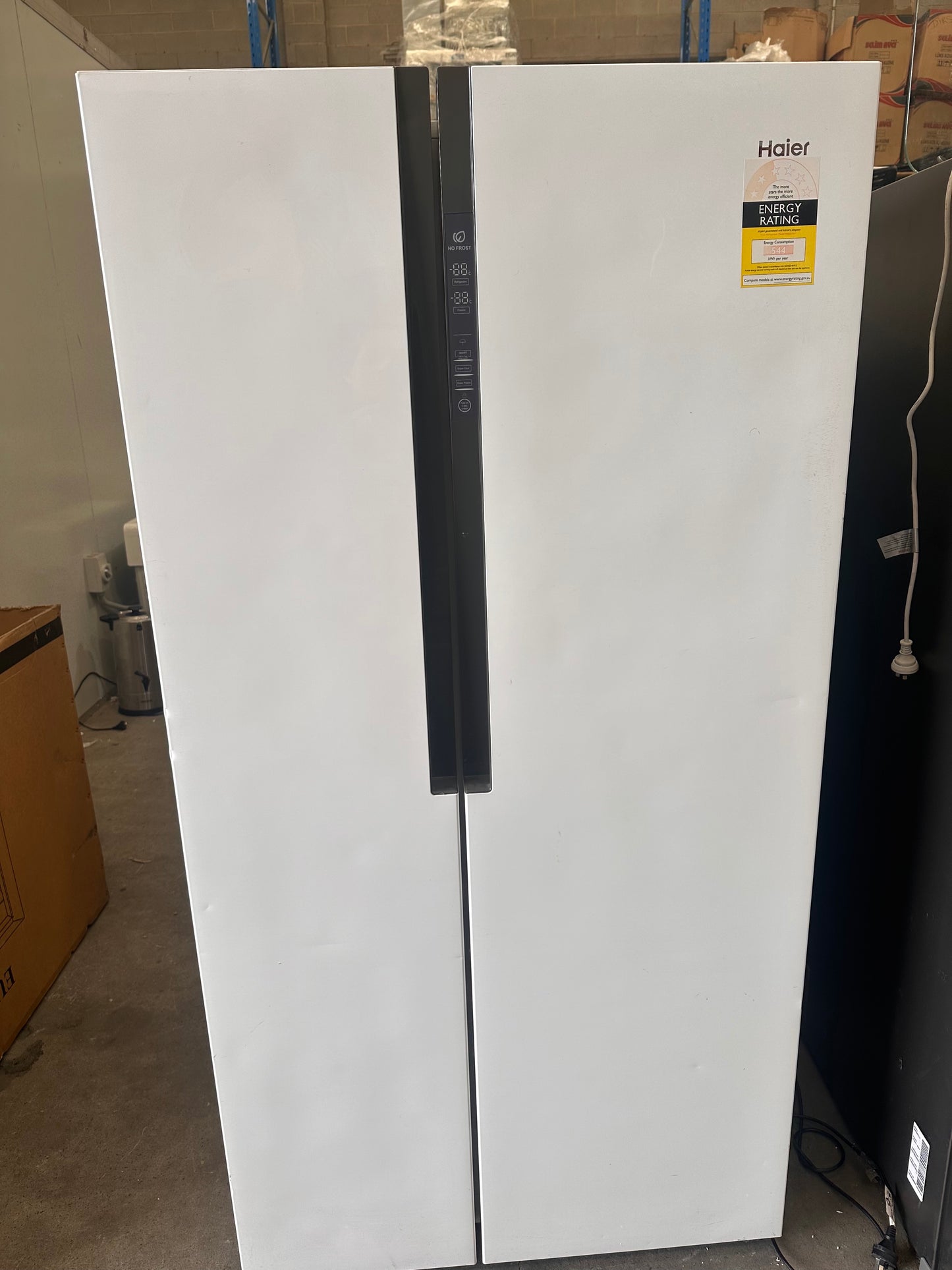 Haier HSBS555AW Side by side 555L Refrigerator - Refurbished