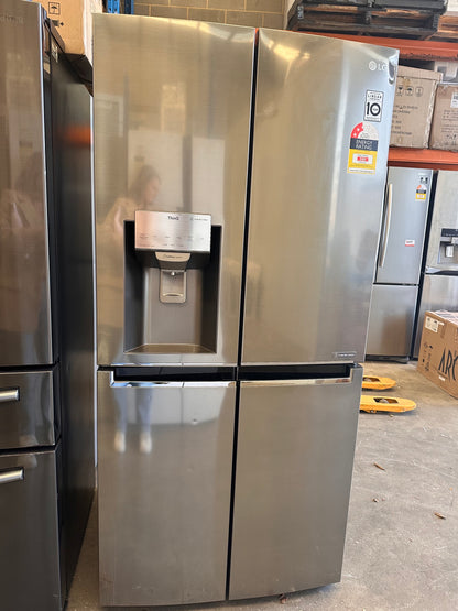 LG GF-L570PL 508L Slim French Door Fridge Silver