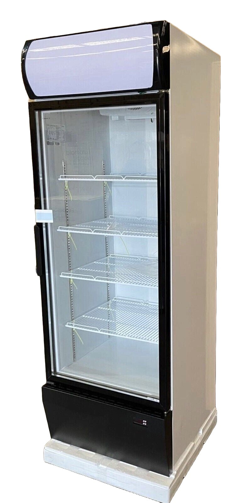 Eurotag EU-560 560lt Single Door commercial upright glass display fridge