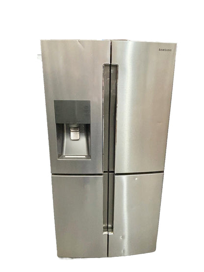 Samsung 719L French door Silver stainless steel refrigerator - Seconds