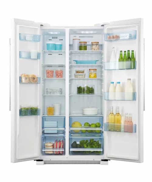 Haier HSBS555AW Side by side 555L Refrigerator - Refurbished