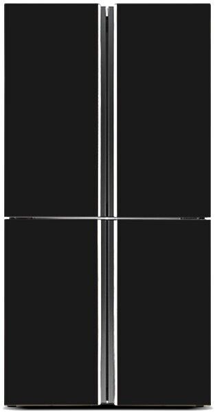 Hisense 695L Black French door twin cooling LED fridge - Seconds