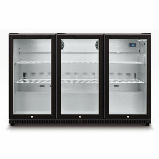 Eurotag EU-330HC 330L 3 door under bench bar fridge