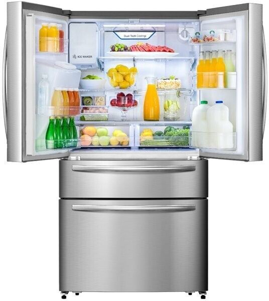 Hisense 701L Stainless steel French door fridge - Refurbished