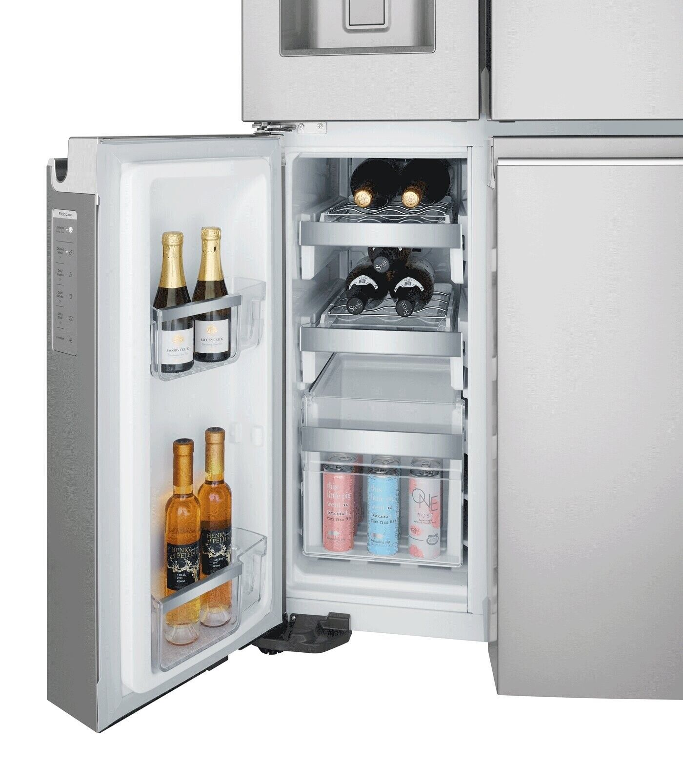 Westinghouse 609L Stainless Steel French door fridge- Seconds