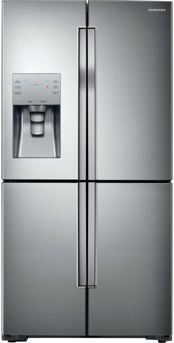 Samsung 719L French door Silver stainless steel refrigerator - Seconds