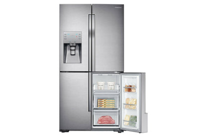 Samsung 719L French door Silver stainless steel refrigerator - Seconds