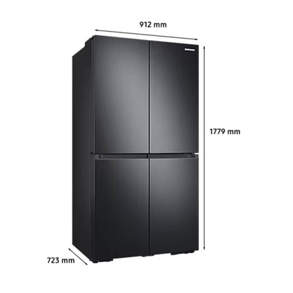 Samsung SRF7300BA 649L French Door fridge Auto Ice maker Black